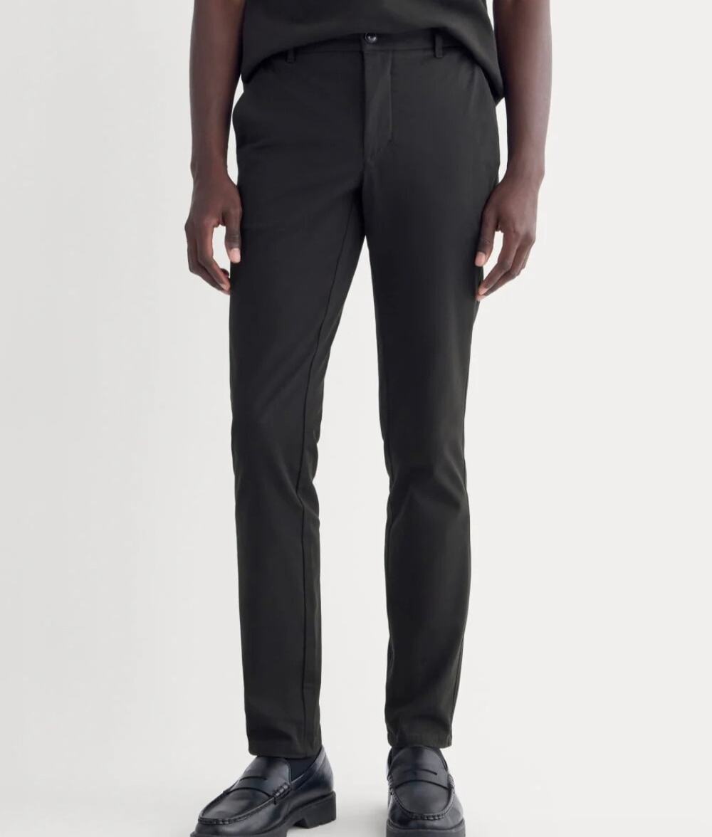 Everlane Uniform Slim Fit Performance Chino Pant Black Mens 30x32 NWT Stretch